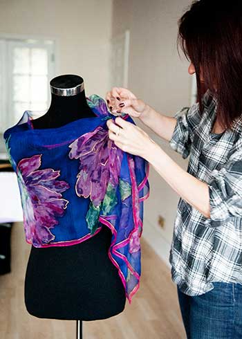Custom silks by Diana