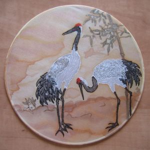 Sun catcher ''Cranes''